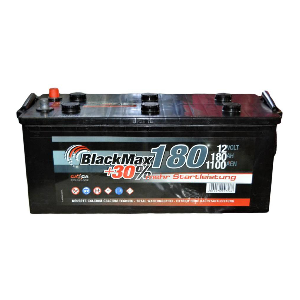 Акумулятор автомобільний BlackMax 180А (BТ5077) - зображення 1