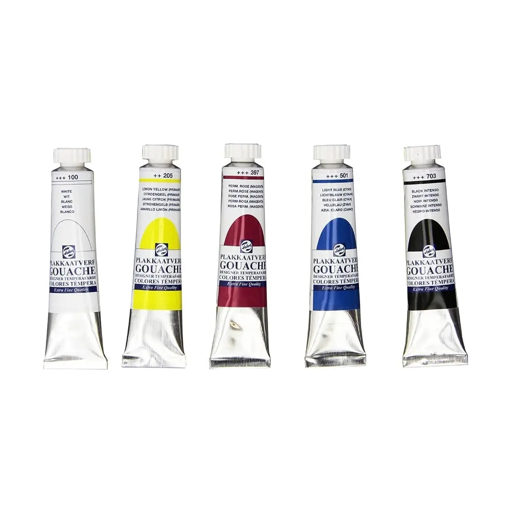 Гуашеві фарби Royal Talens Talens Mixing Set, 5 кольорів по 20 мл (8712079056124) - зображення 5