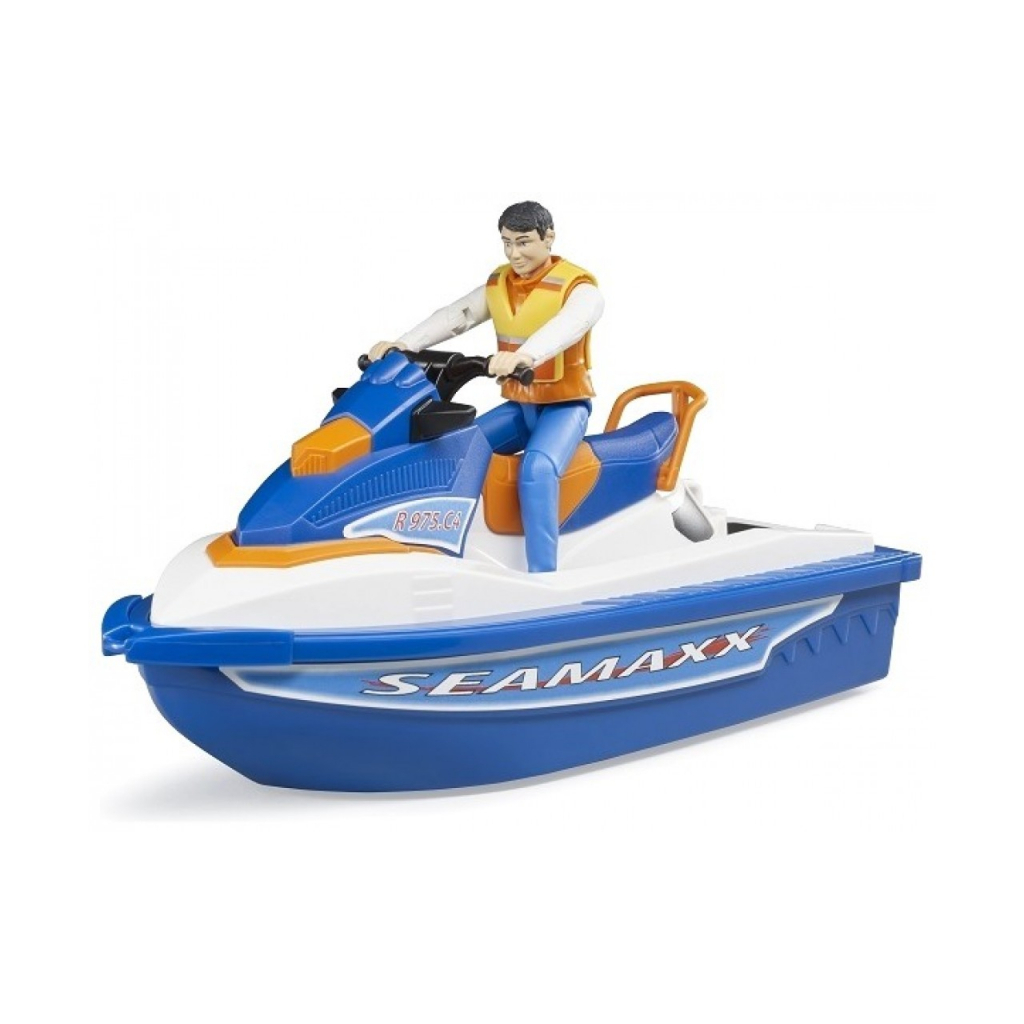 Спецтехніка Bruder водний мотоцикл з водієм (63150) - зображення 3