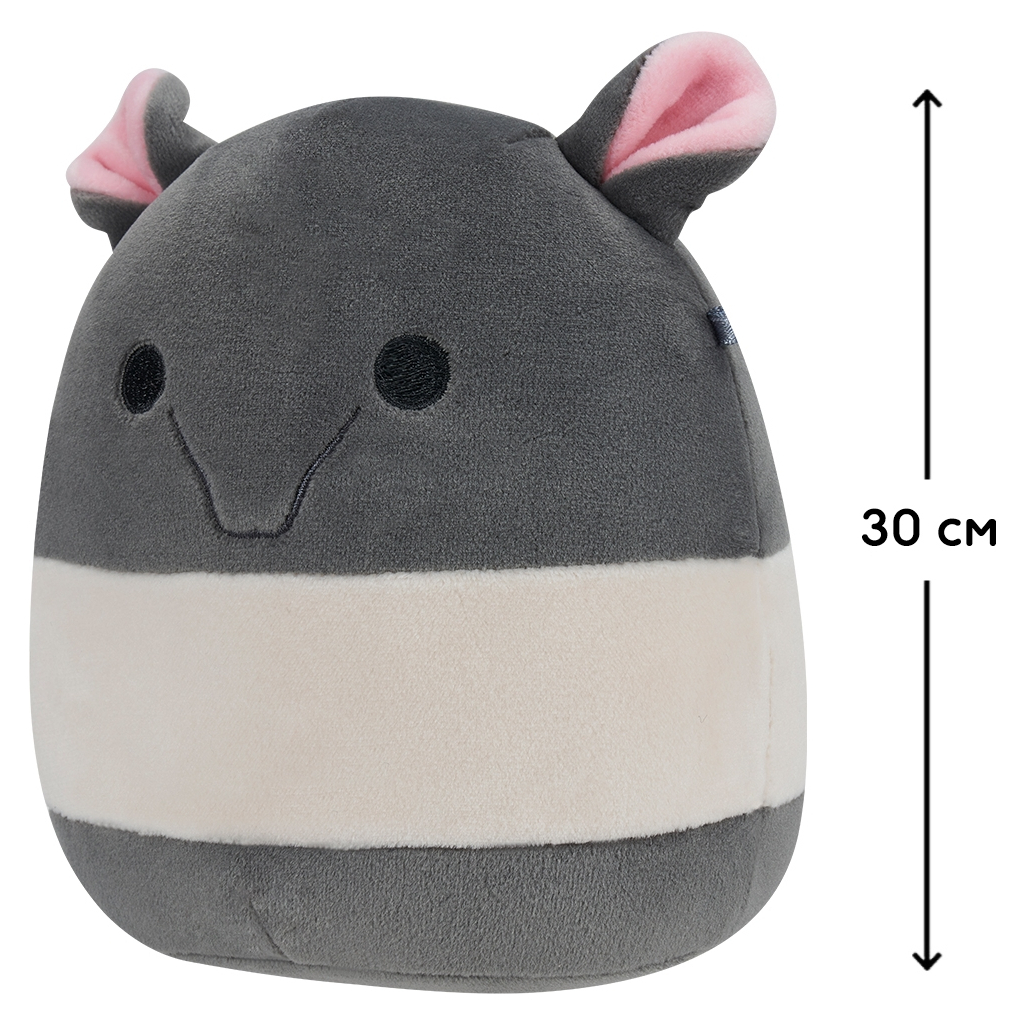 М'яка іграшка Squishmallows Тапір Еббіт 30 см (SQCR04149) - зображення 4
