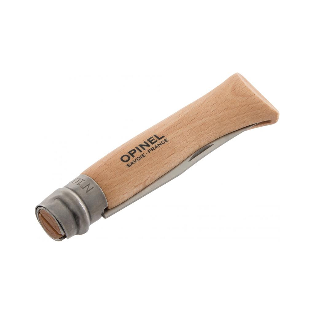 Ніж Opinel №10 Inox VRI, без упаковки (123100) - зображення 3