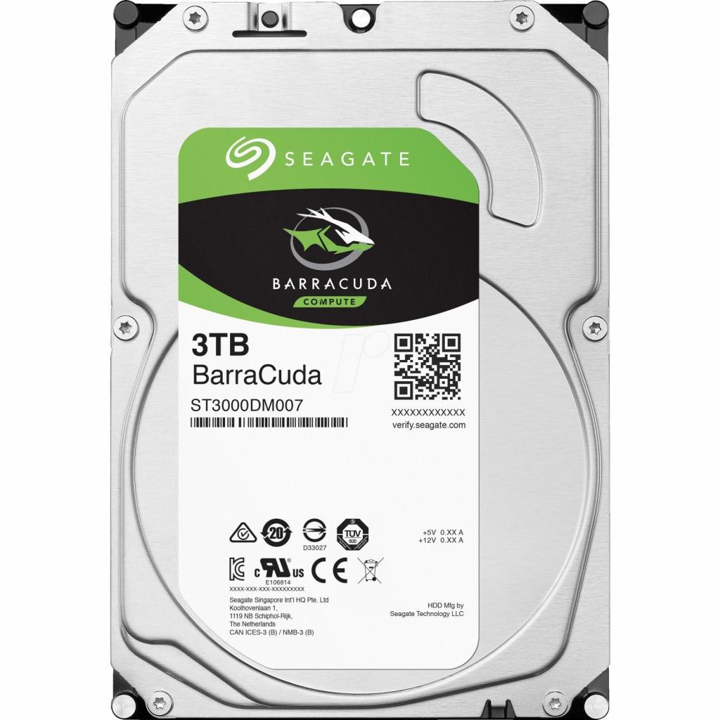 Жорсткий диск 3.5" 3TB Seagate (# 1WY10G-899 / ST3000DM007-FR-WL#) - зображення 1