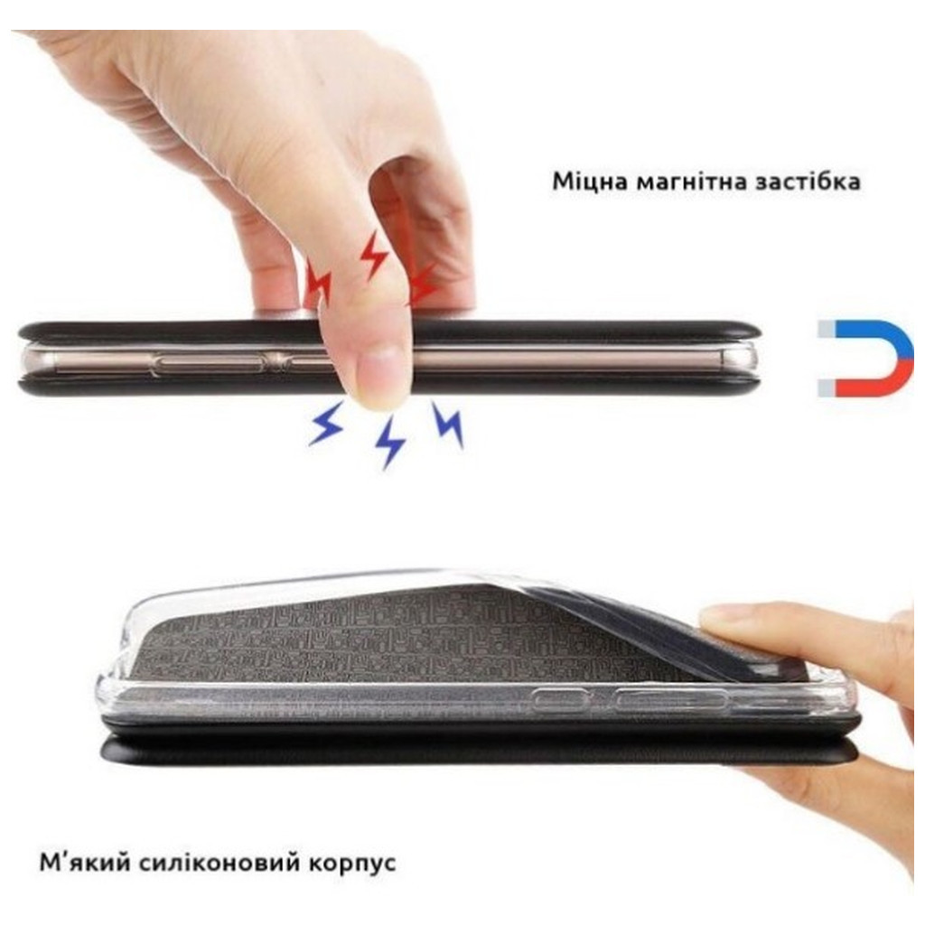 Чохол до мобільного телефона BeCover Exclusive Realme Note 50 Black (711316) - зображення 6