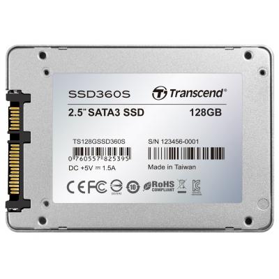 Накопичувач SSD 2.5" 128GB Transcend (TS128GSSD360S) - зображення 2