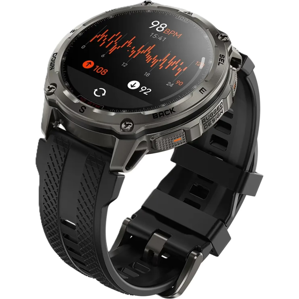 Смарт-годинник KOSPET TANK T4 BLACK (6978602500041) - зображення 4