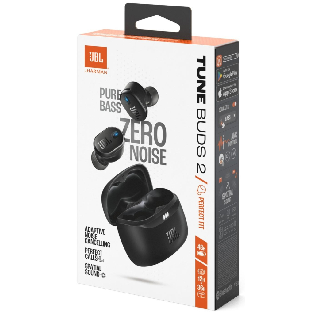 Навушники JBL Tune Buds 2 Black (JBLTBUDS2BLK) - зображення 11