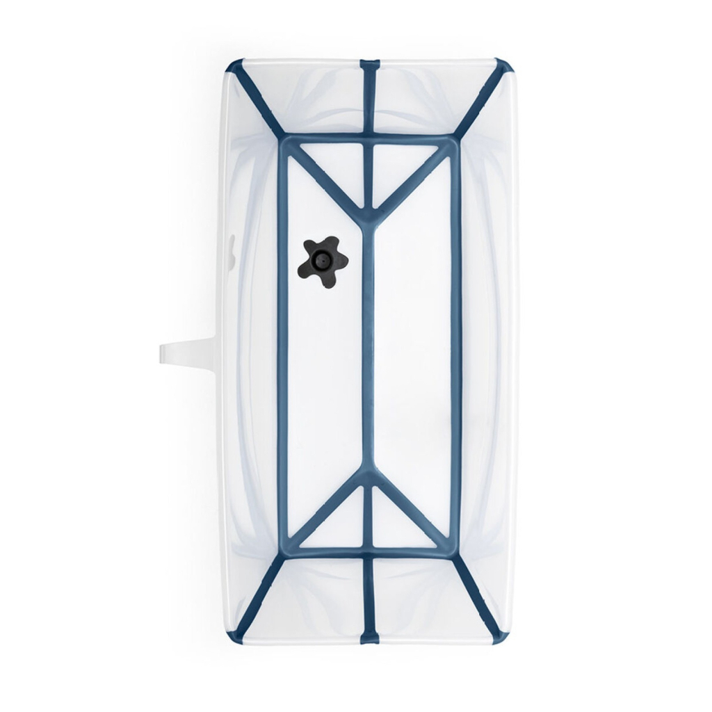 Ванночка Stokke Flexi Bath XL Складна Прозора Синя (535902) - зображення 2