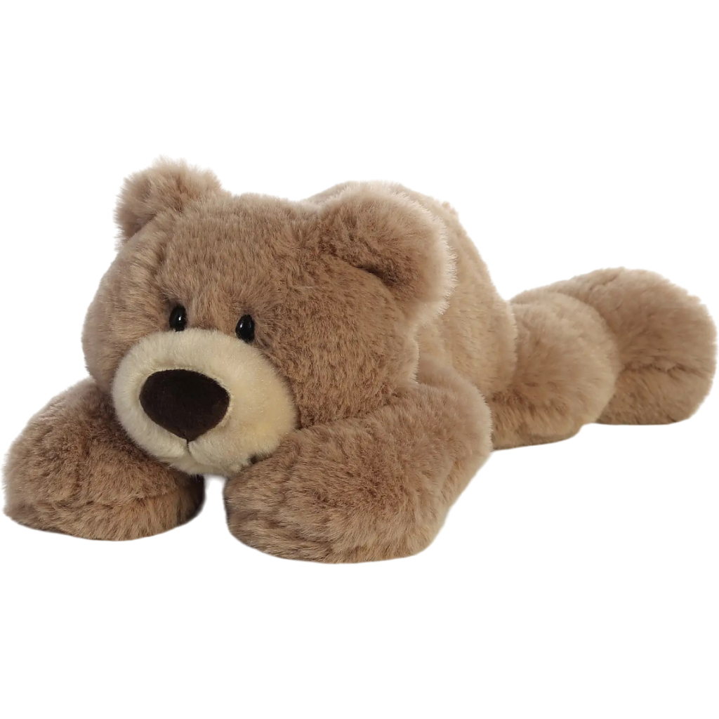 М'яка іграшка Aurora Ведмідь лежачий коричневий 28 см (171456C) - зображення 3