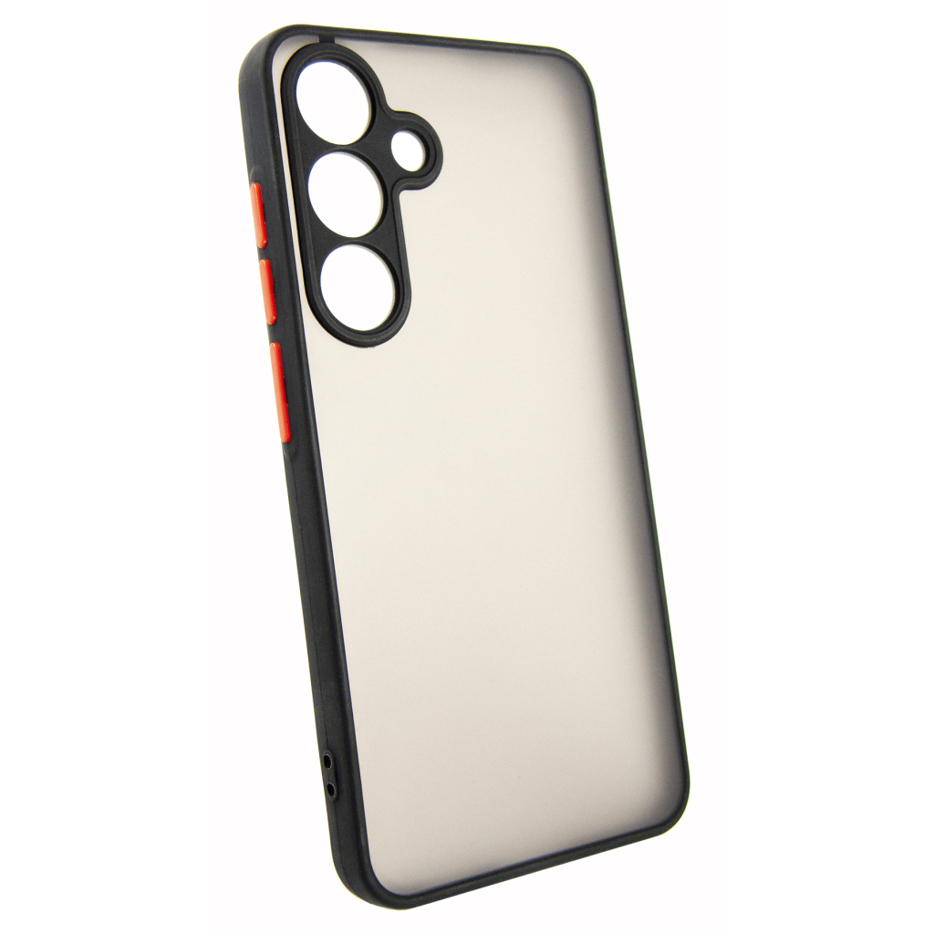 Чохол до мобільного телефона Dengos Matte Samsung Galaxy S24+ Black (DG-TPU-MATT-147) - зображення 2