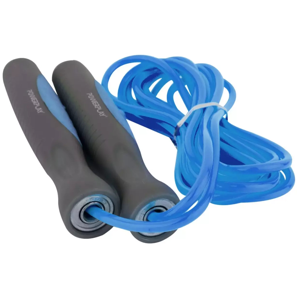 Скакалка PowerPlay 4204 Блакитна (PP_4204_Blue) - изображение 3