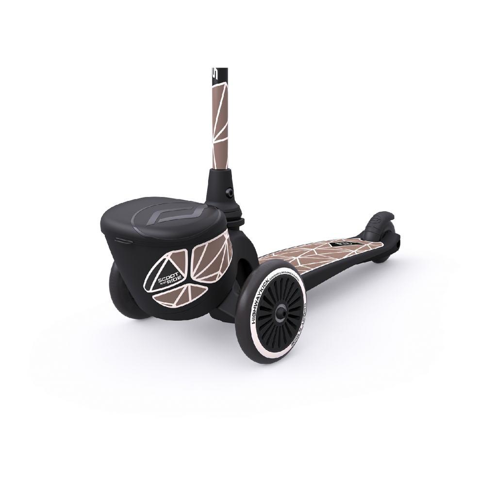 Самокат Scoot&Ride Highwaykick-2 коричневий (SR-210201-BROWNLINES) - зображення 2
