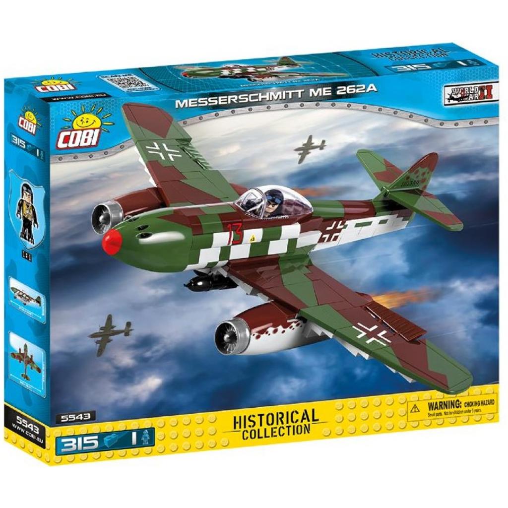 Конструктор Cobi Винищувач-бомбардувальник Мессершмітт Ме.262, 315 деталей (COBI-5543) - зображення 1