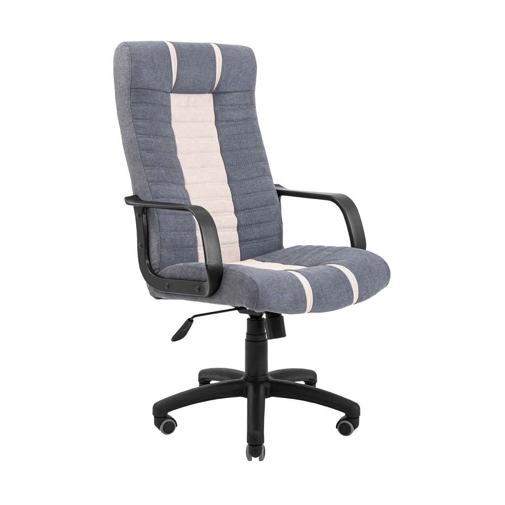 Офісне крісло Richman Атлант Пластик Річ M-1 (Tilt) Місті Грей + Беж (R00000048089) - зображення 1