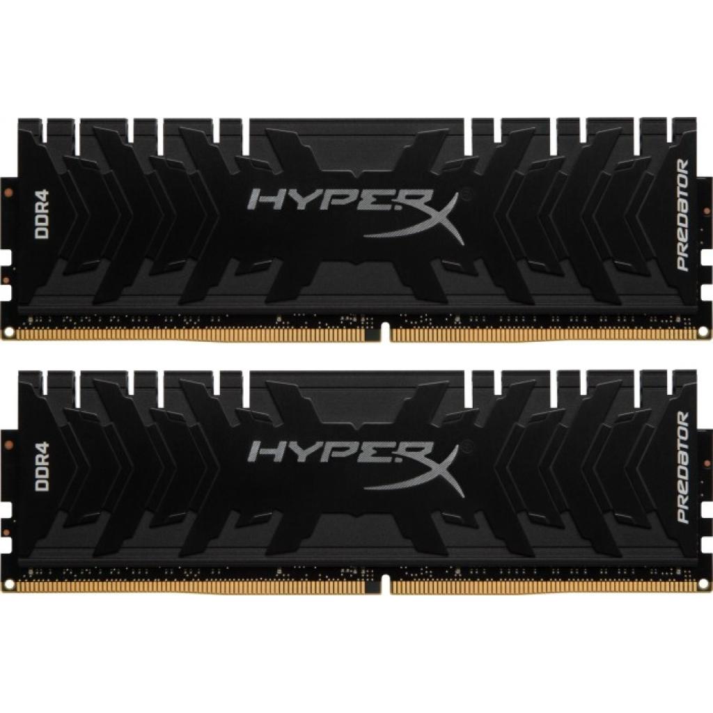 Модуль пам'яті для комп'ютера DDR4 64GB (2x32GB) 2666 MHz XMP HyperX Predator Kingston Fury (ex.HyperX) (HX426C15PB3K2/64) - зображення 1