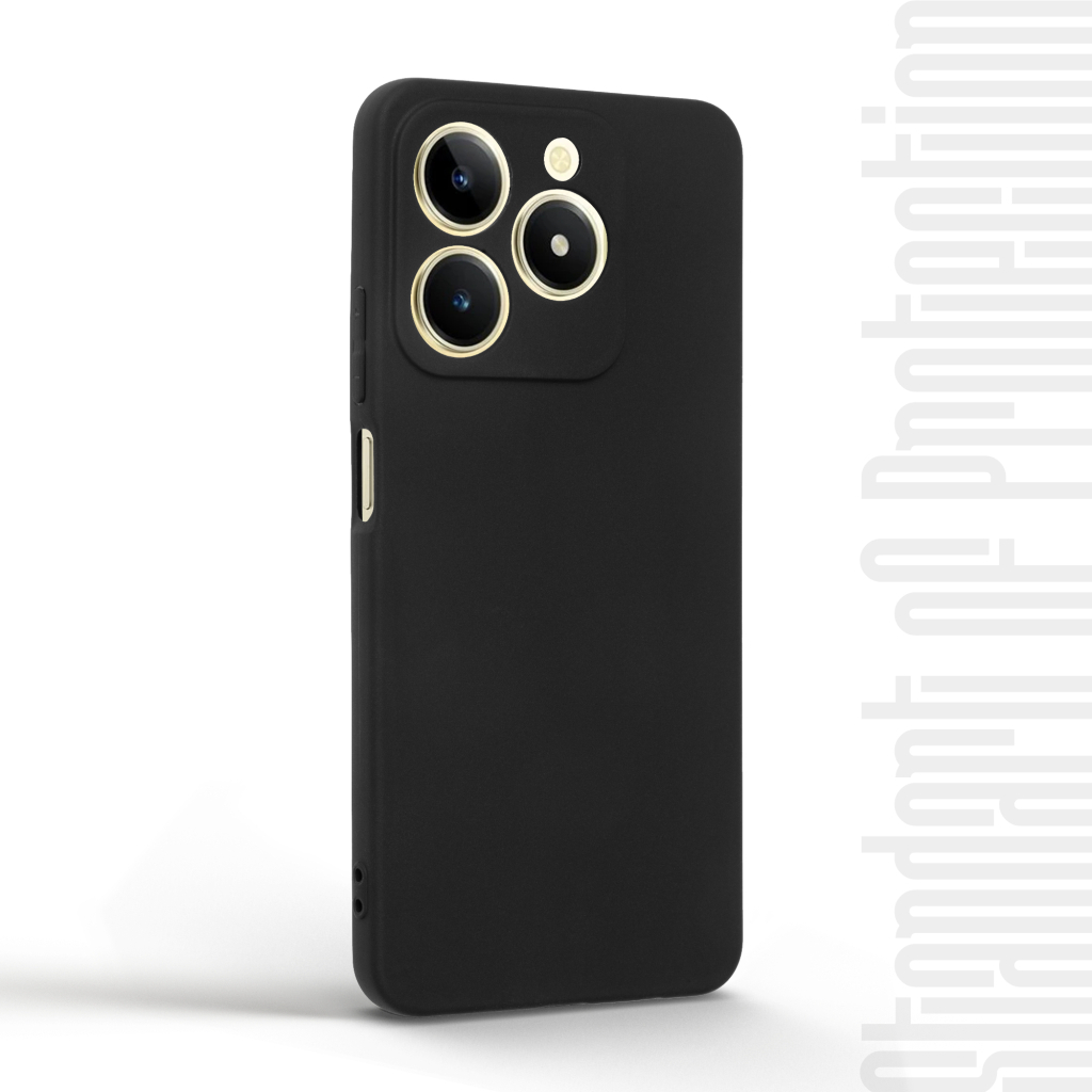 Чохол до мобільного телефона Armorstandart Matte Slim Fit Realme C61 4G Camera cover Black (ARM80568) - зображення 2