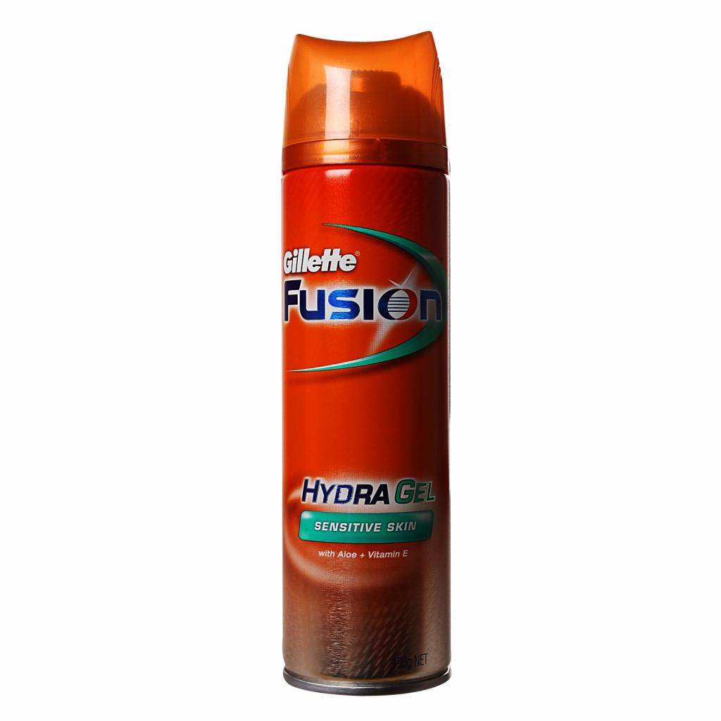 Гель для гоління Gillette Fusion Hydra Gel Sensitive Skin 200 мл (7702018872749) - зображення 1