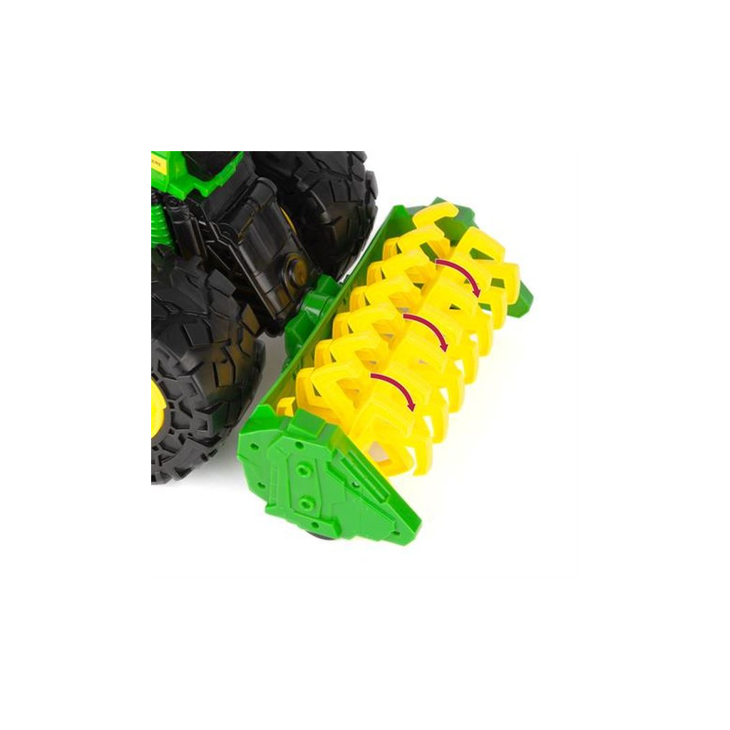 Спецтехніка John Deere Kids Monster Treads з молотаркою і великими колесами (47329) - зображення 4