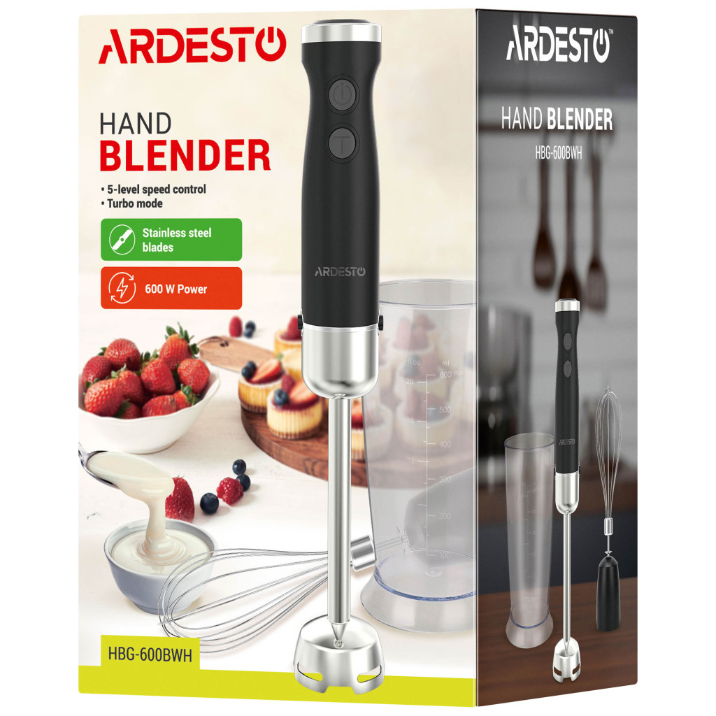 Блендер Ardesto HBG-600BWH - зображення 11