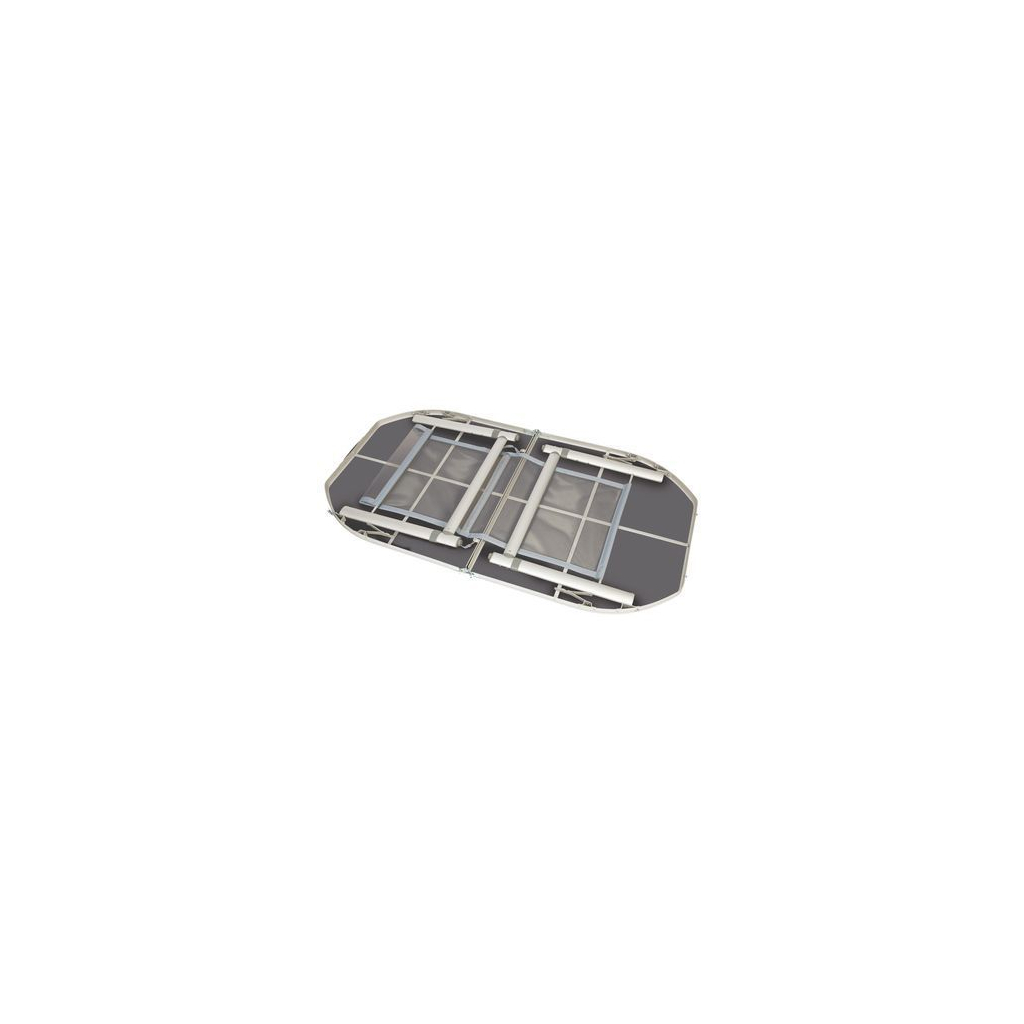 Туристичний стіл Bo-Camp Case Model Oval 150x80 cm Grey (1404399) (DAS303275) - зображення 2