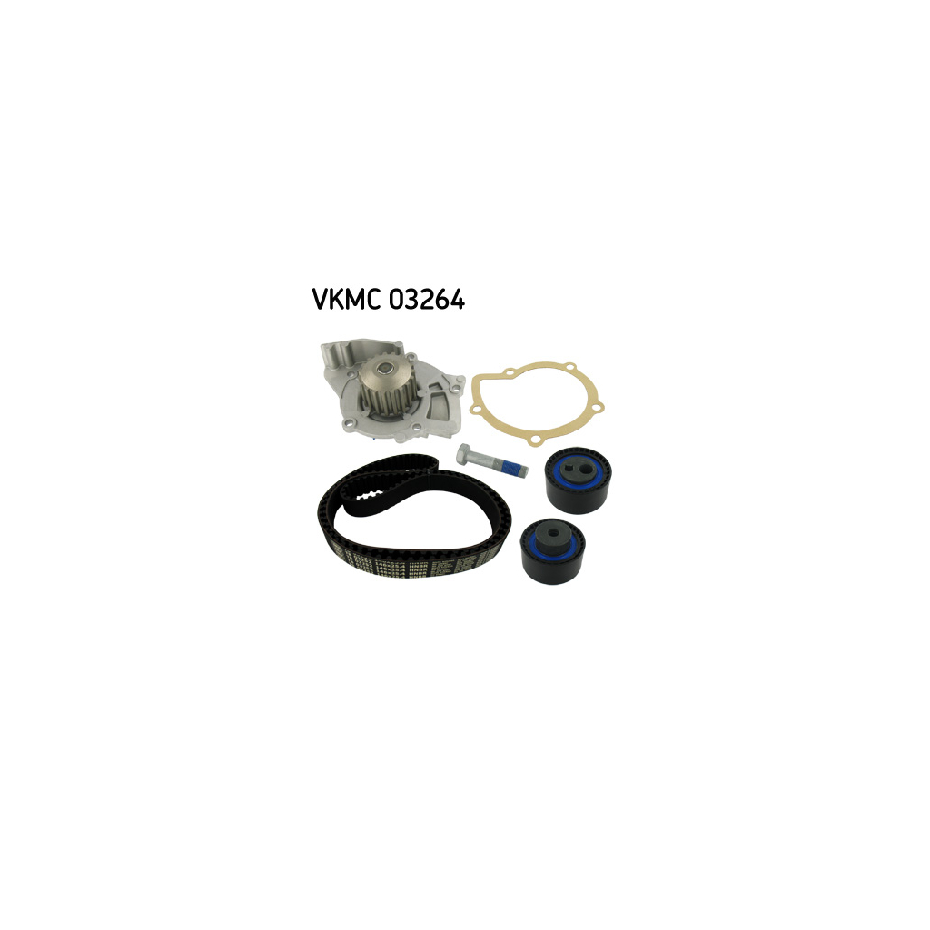 Комплект ременя ГРМ з помпой SKF VKMC 03264 - зображення 1