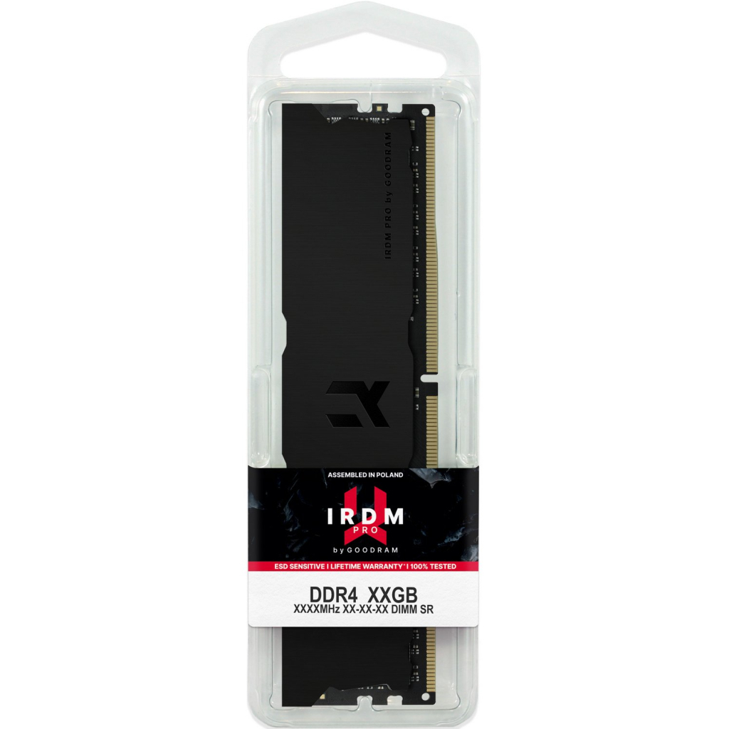 Модуль пам'яті для комп'ютера DDR4 32GB (2x16GB) 3600 MHz IRDM Pro Deep Black Goodram (IRP-K3600D4V64L18S/32GDC) - зображення 3