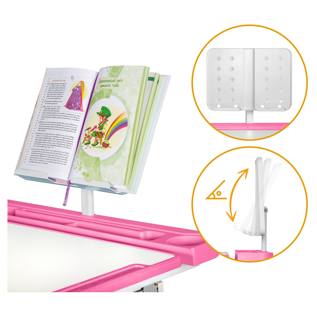 Парта зі стільцем Evo-kids BD-23 PN - изображение 6