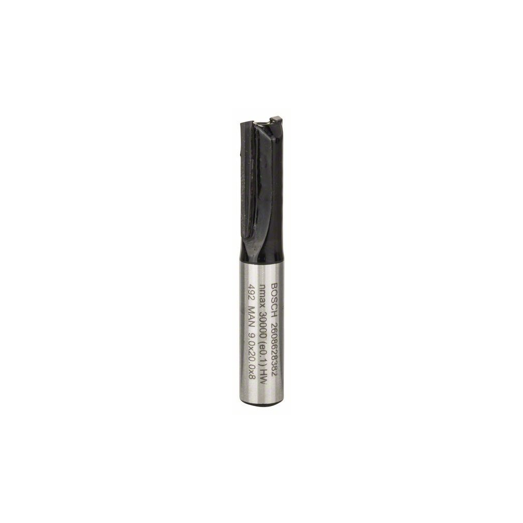 Фреза Bosch Professional пазова з двома лезами, Std, S8, D9, L20 (2.608.628.382) - зображення 2