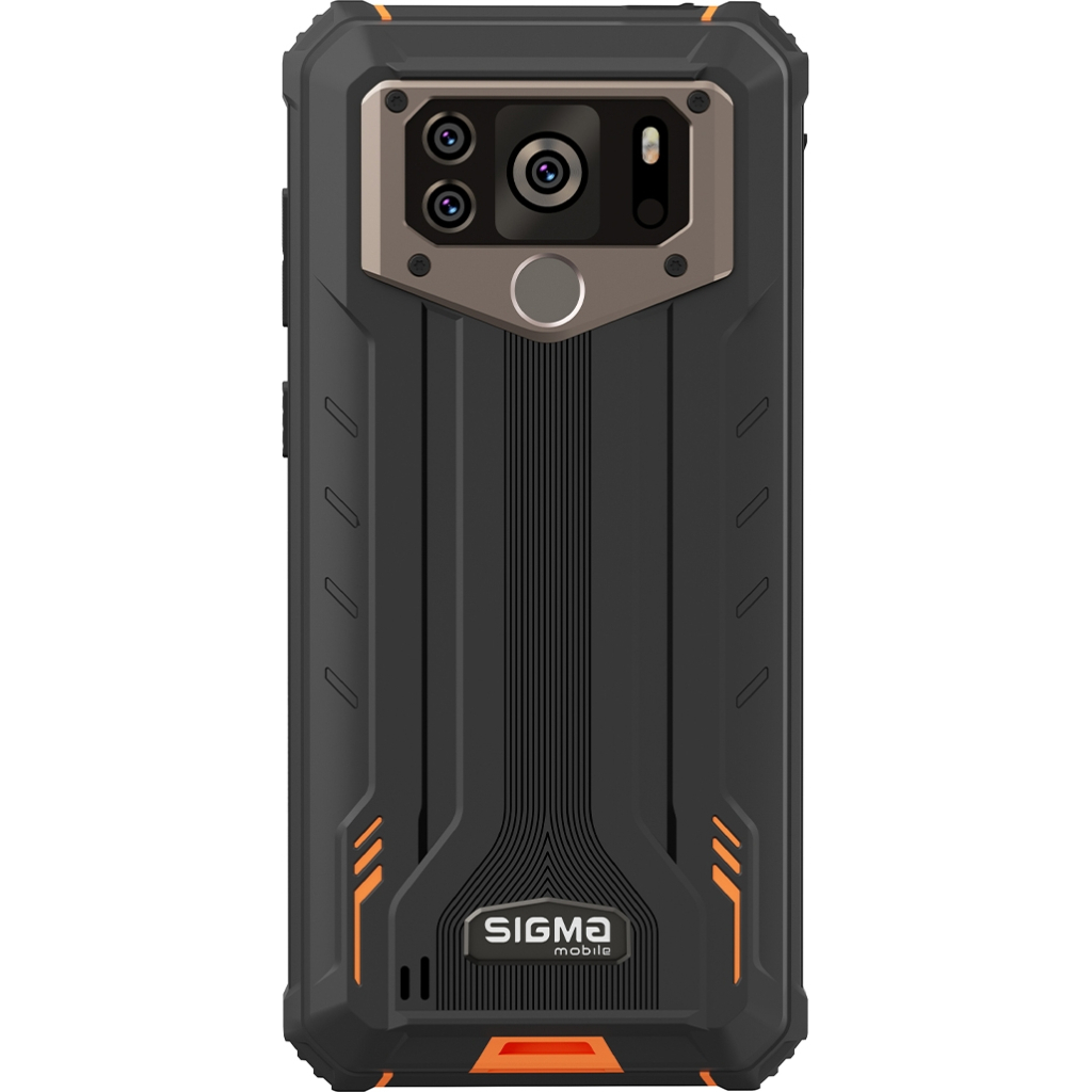 Мобільний телефон Sigma X-treme PQ55 Black Orange (4827798337929) - зображення 3
