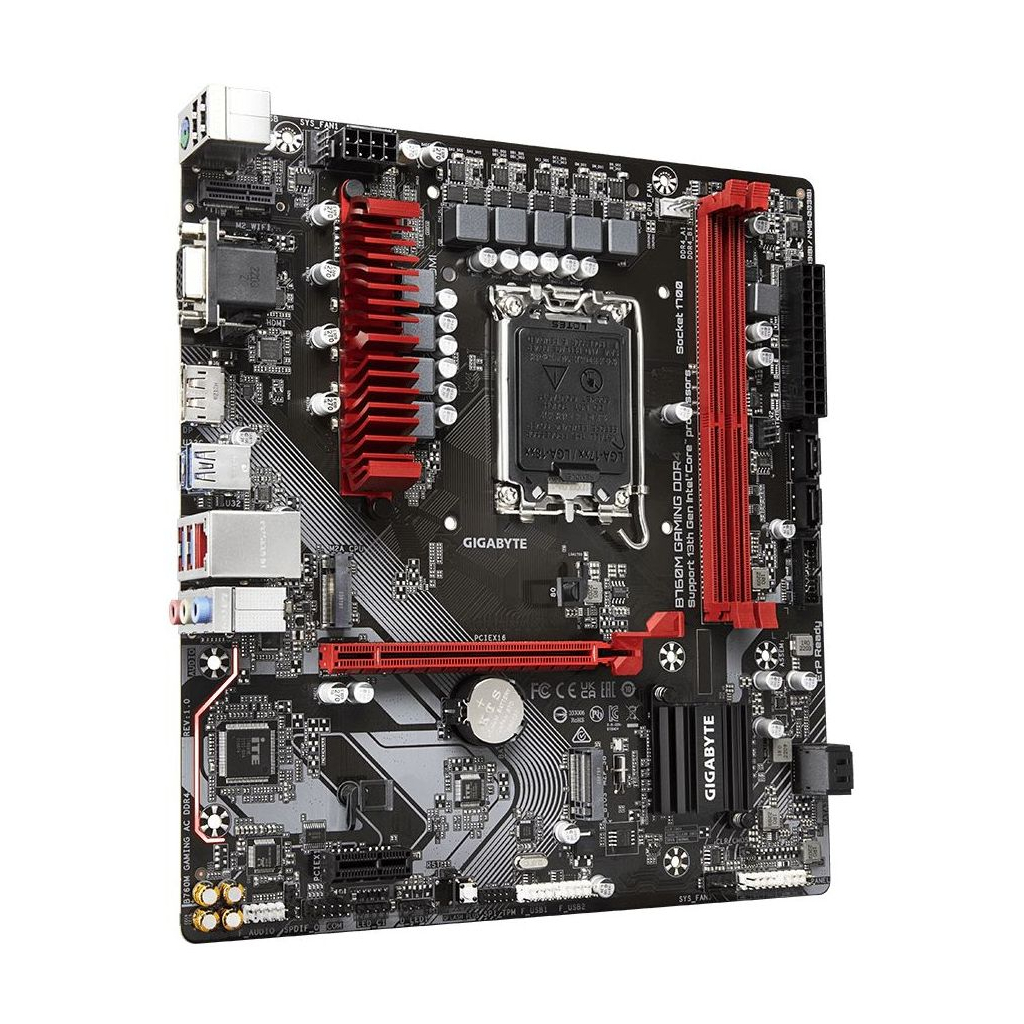 Материнська плата GIGABYTE B760M GAMING DDR4 - зображення 3