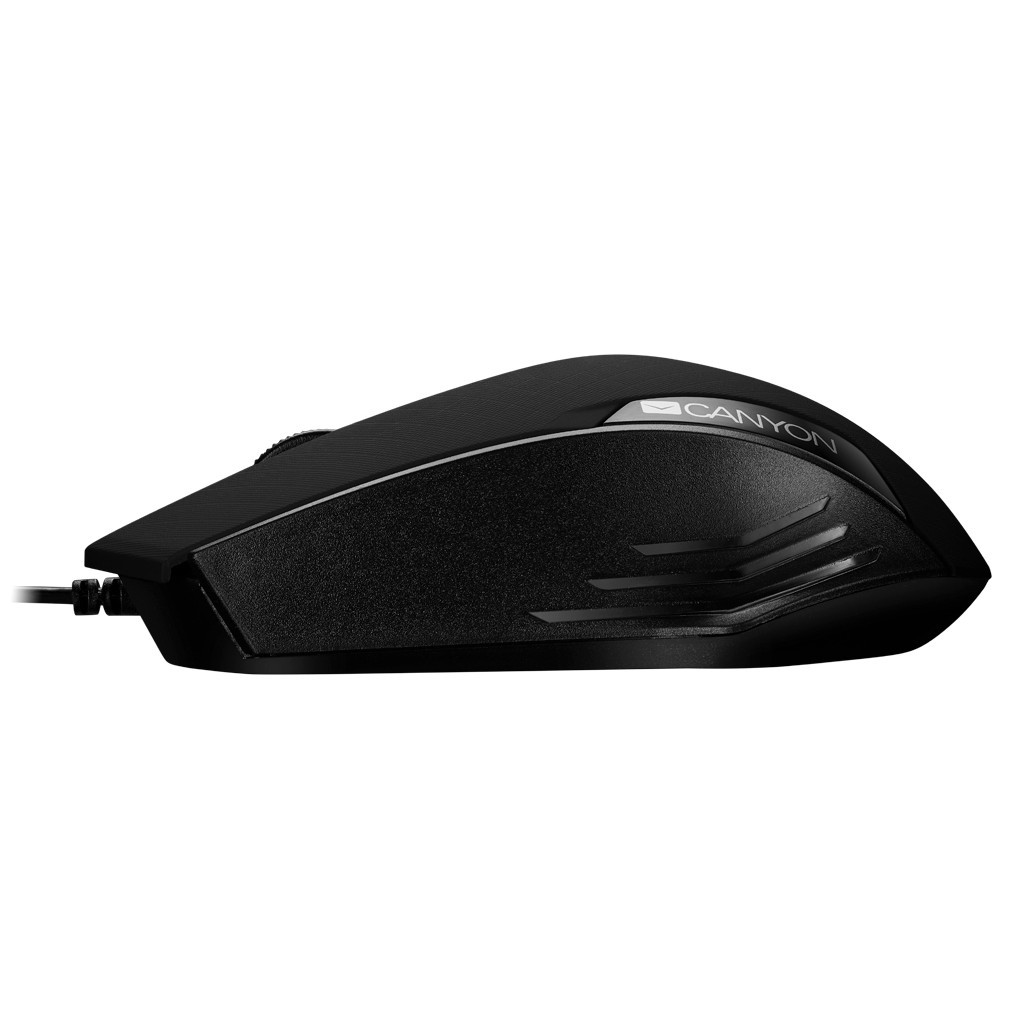 Мишка Canyon CM-02 USB Black (CNE-CMS02B) - зображення 3