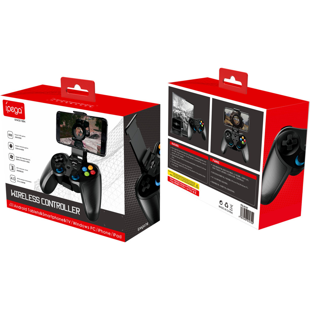 Геймпад iPega PG-9157 Bluetooth PC/Android/iOS Black (PG-9157) - зображення 7