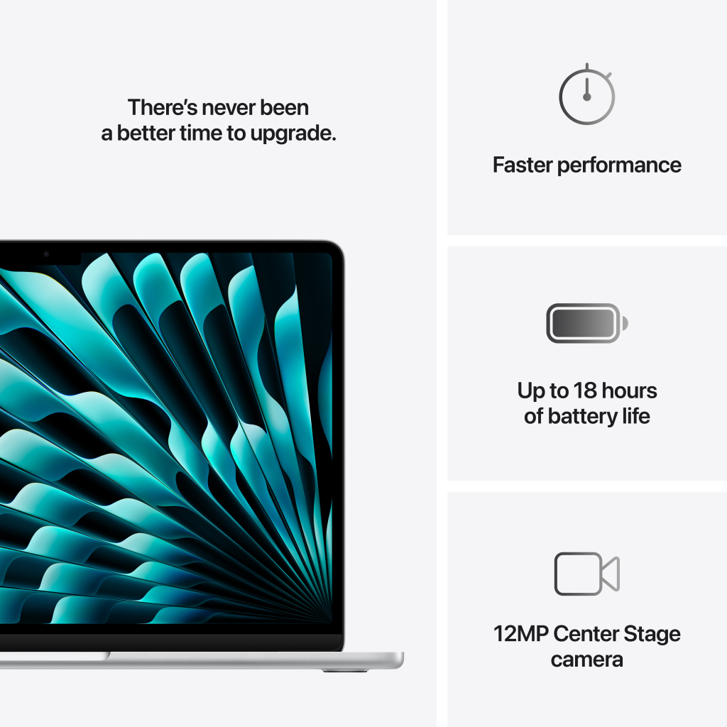 Ноутбук Apple MacBook Air 13 M4 A3240 Silver (MW0W3UA/A) - зображення 8