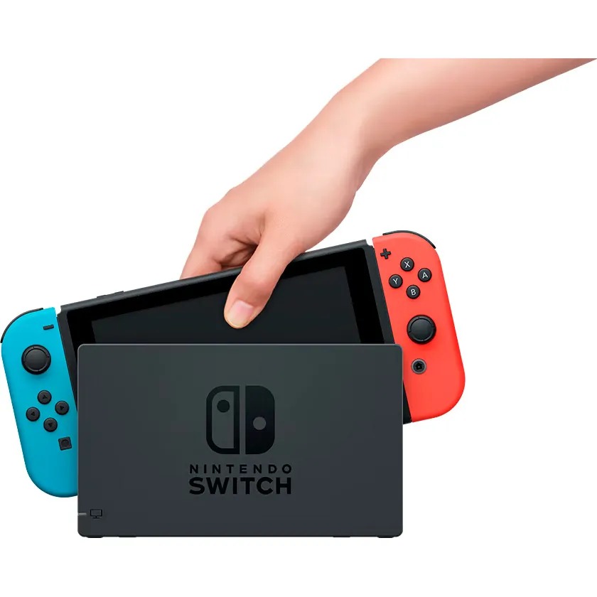 Ігрова консоль Nintendo Switch V2 HAC-001(01) Red & Blue_JP - изображение 3