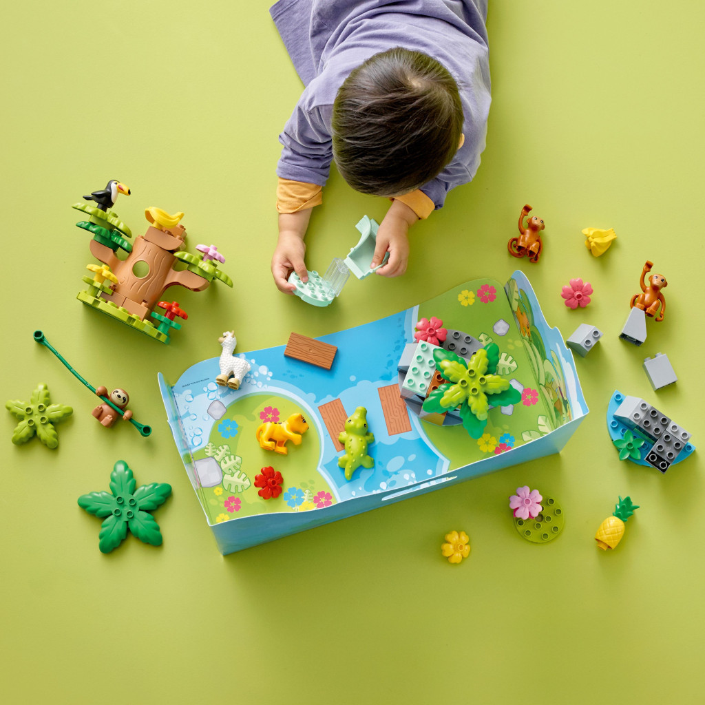 Конструктор LEGO DUPLO Дикі тварини Південної Америки (10973) - зображення 5