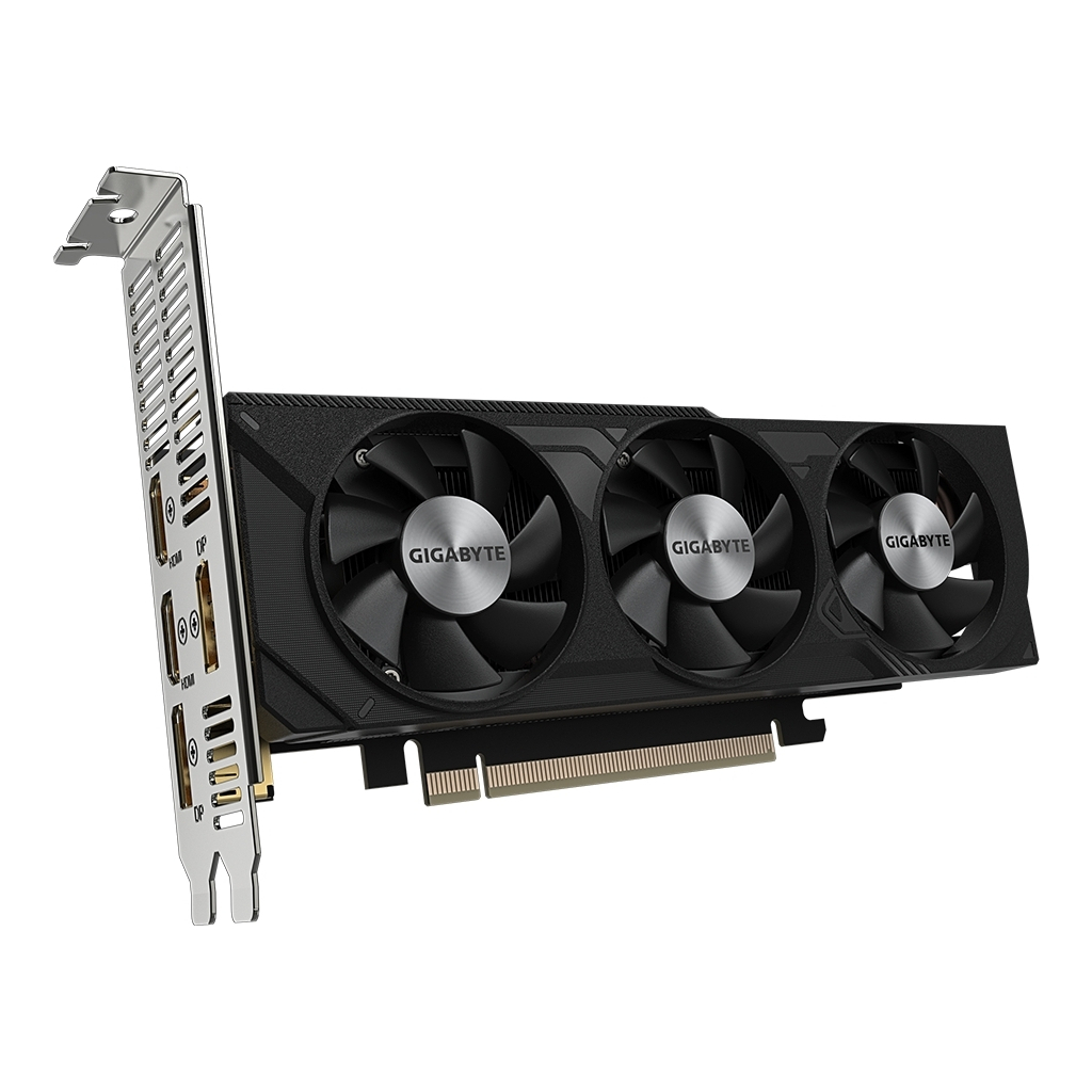 Відеокарта GIGABYTE GeForce RTX4060 8Gb OC Low Profile (GV-N4060OC-8GL) - зображення 4