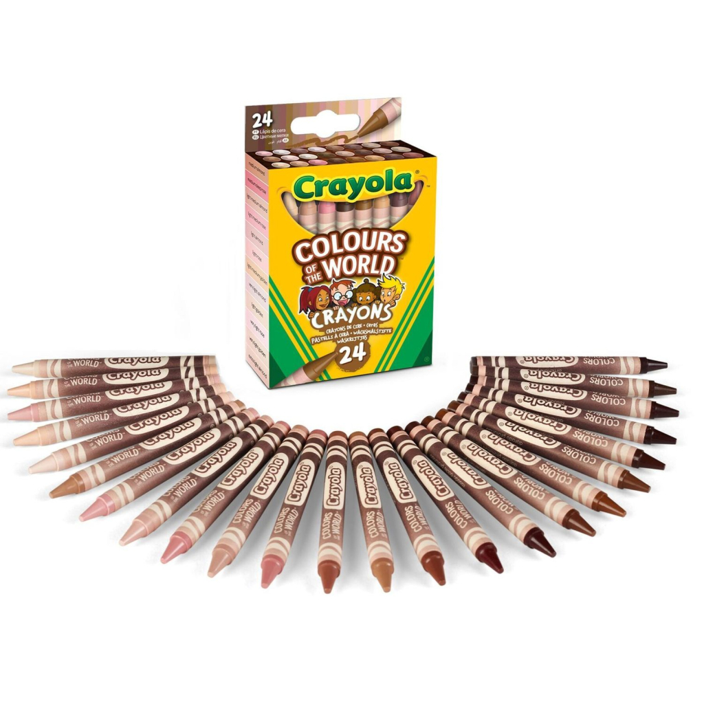 Олівці кольорові Crayola Colours of the World воскові 24 шт (52-0114) - зображення 2