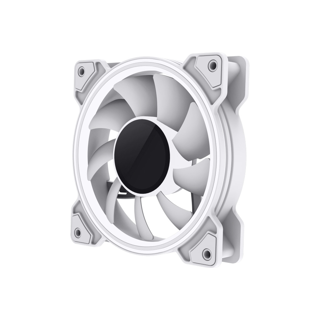 Кулер до корпусу Gamemax Dual Ring Infinity WH - зображення 7