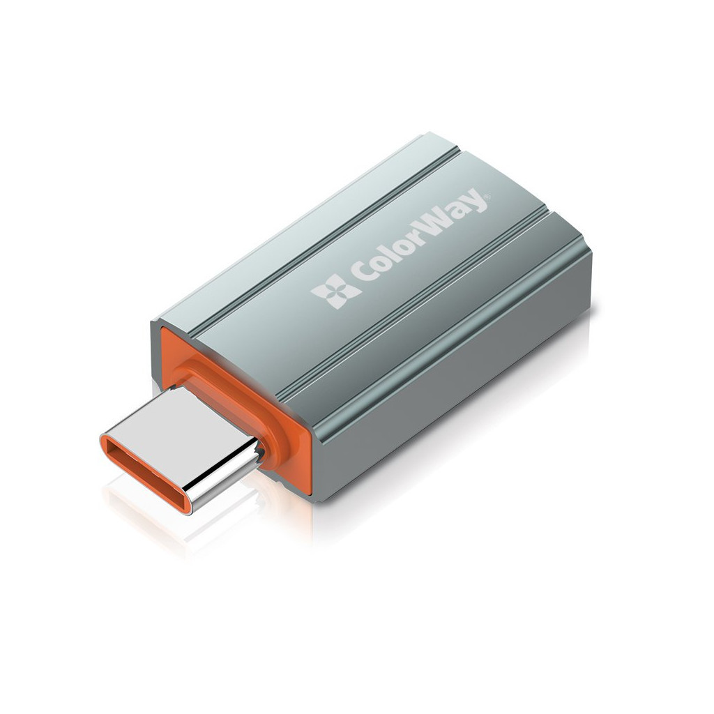 Перехідник USB-A toUSB-C ColorWay (CW-AD-AC) - изображение 1
