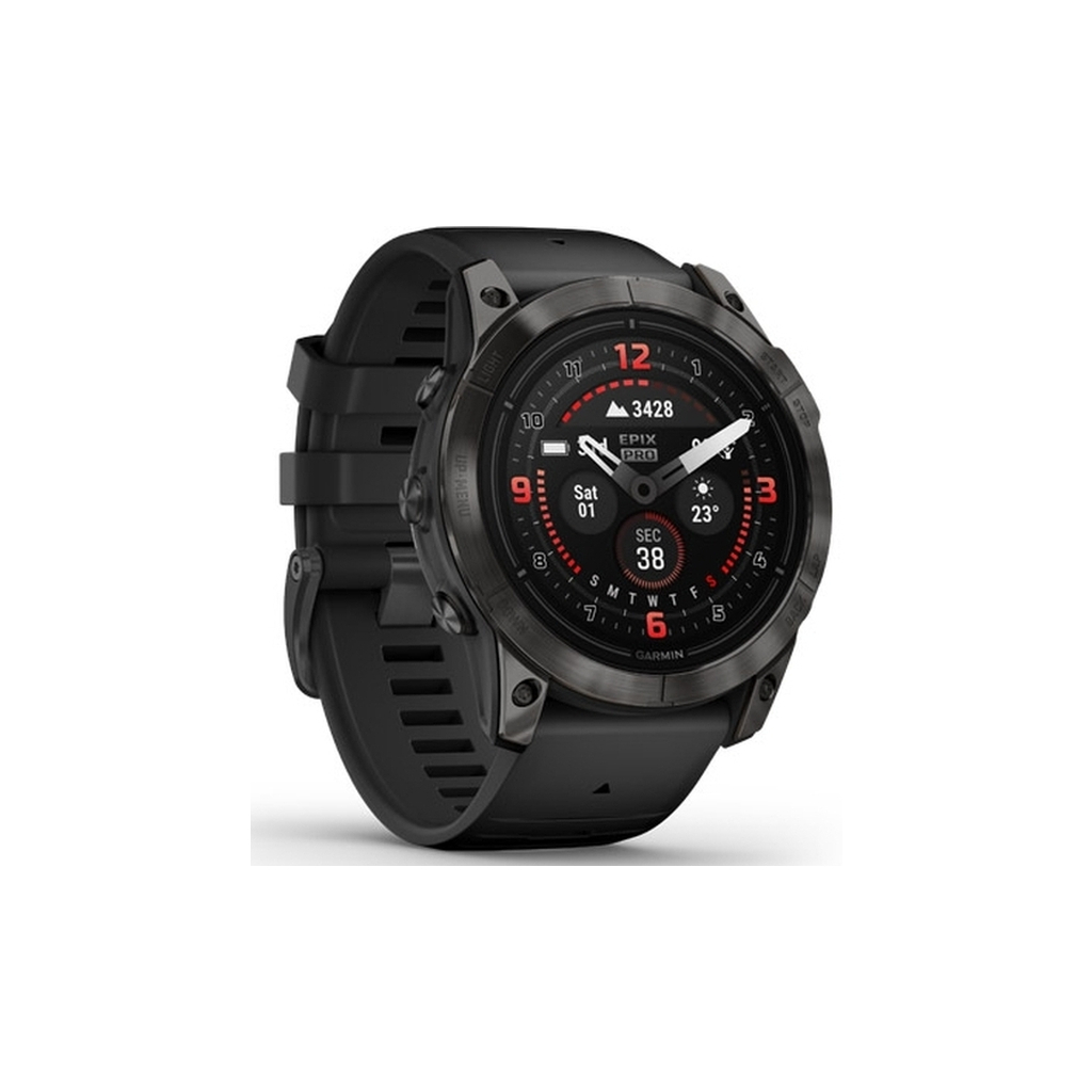 Смарт-годинник Garmin EPIX PRO (g2), 51, Saph, CarbonGray DLC Ti, Black, GPS (010-02804-01) - зображення 3