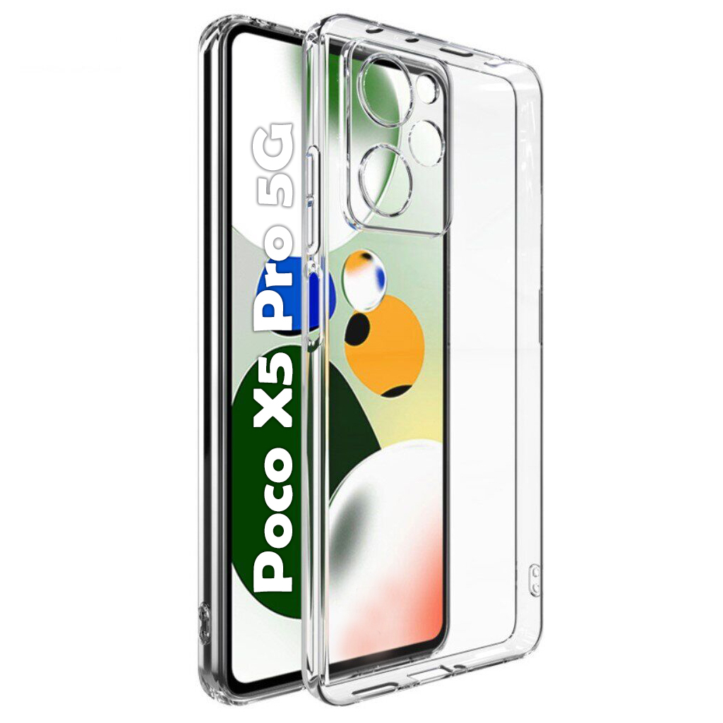 Чохол до мобільного телефона BeCover Poco X5 Pro 5G Transparancy (708823) - зображення 1