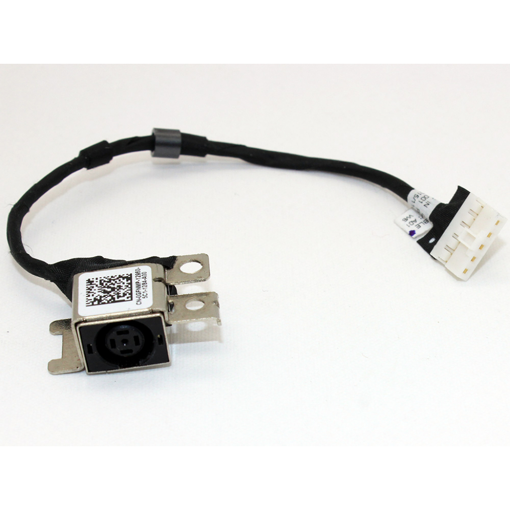 Роз'єм живлення ноутбука з кабелем Dell для Del 0GFNMP PJ837 (7.4mm x 5.0mm + center pin),5-pin,12 с (A49081) - изображение 1