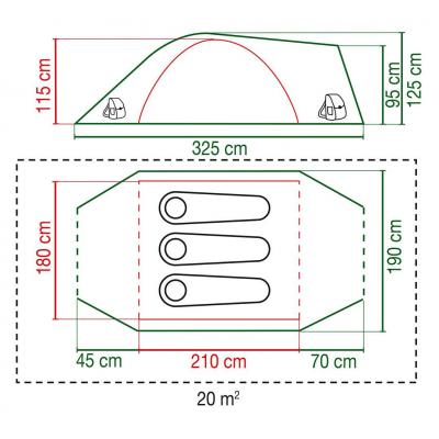 Намет Coleman Hayden 4 (2000030291) - зображення 4