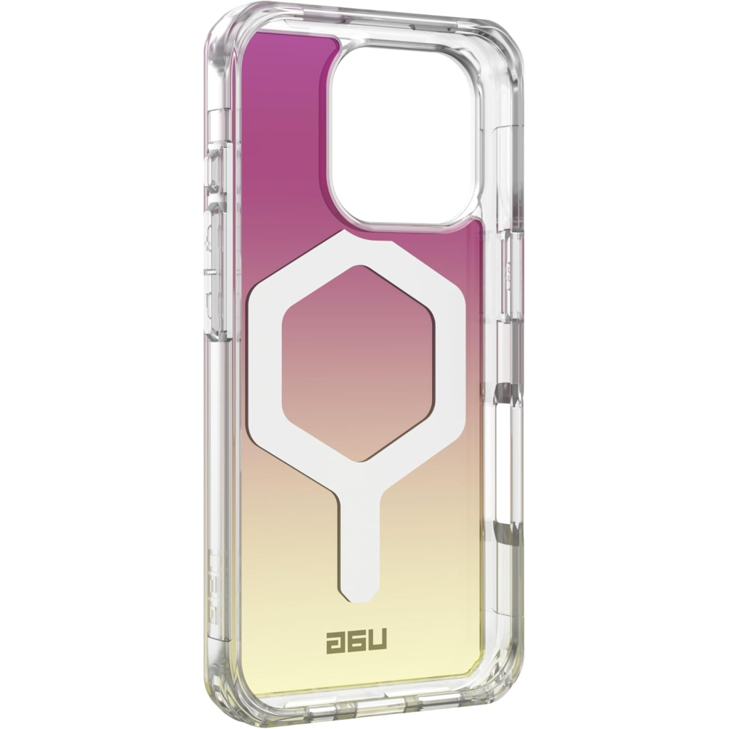 Чохол до мобільного телефона UAG iPhone 16 Pro Plyo Magsafe LE Maroon/Yellow Ombre (114480114780) - зображення 5