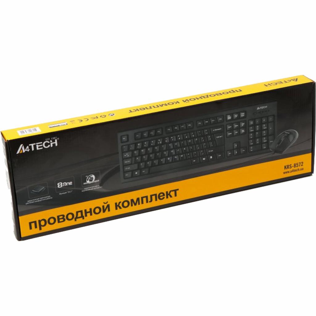 Комплект A4Tech KRS-8572 USB Black (4711421853422) - зображення 4