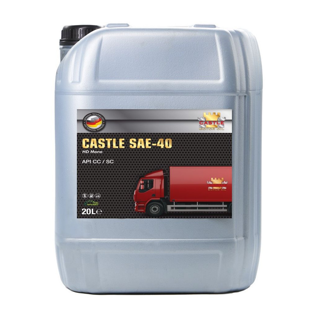 Моторна олива CASTLE MOTOR OILS SAE 40 20л - зображення 1