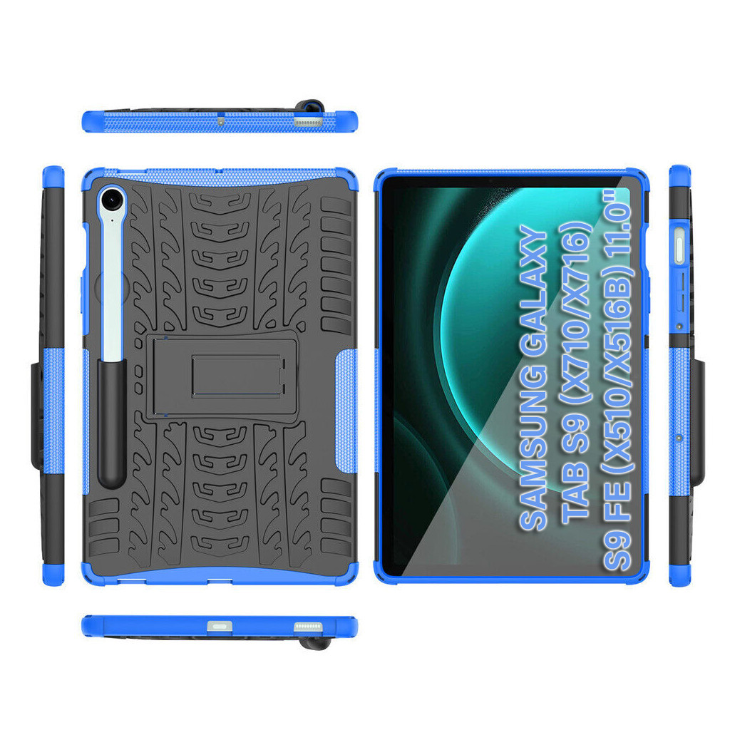 Чохол до планшета BeCover Samsung Galaxy Tab S9 (SM-X710/SM-X716)/S9 FE (SM-X510/SM-X516B) 11.0" Blue (710762) - зображення 9