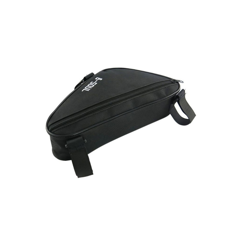 Велосумка нарамна Bravvos BC-BG065 26x13x7 cm Black (BIB-047) - зображення 2