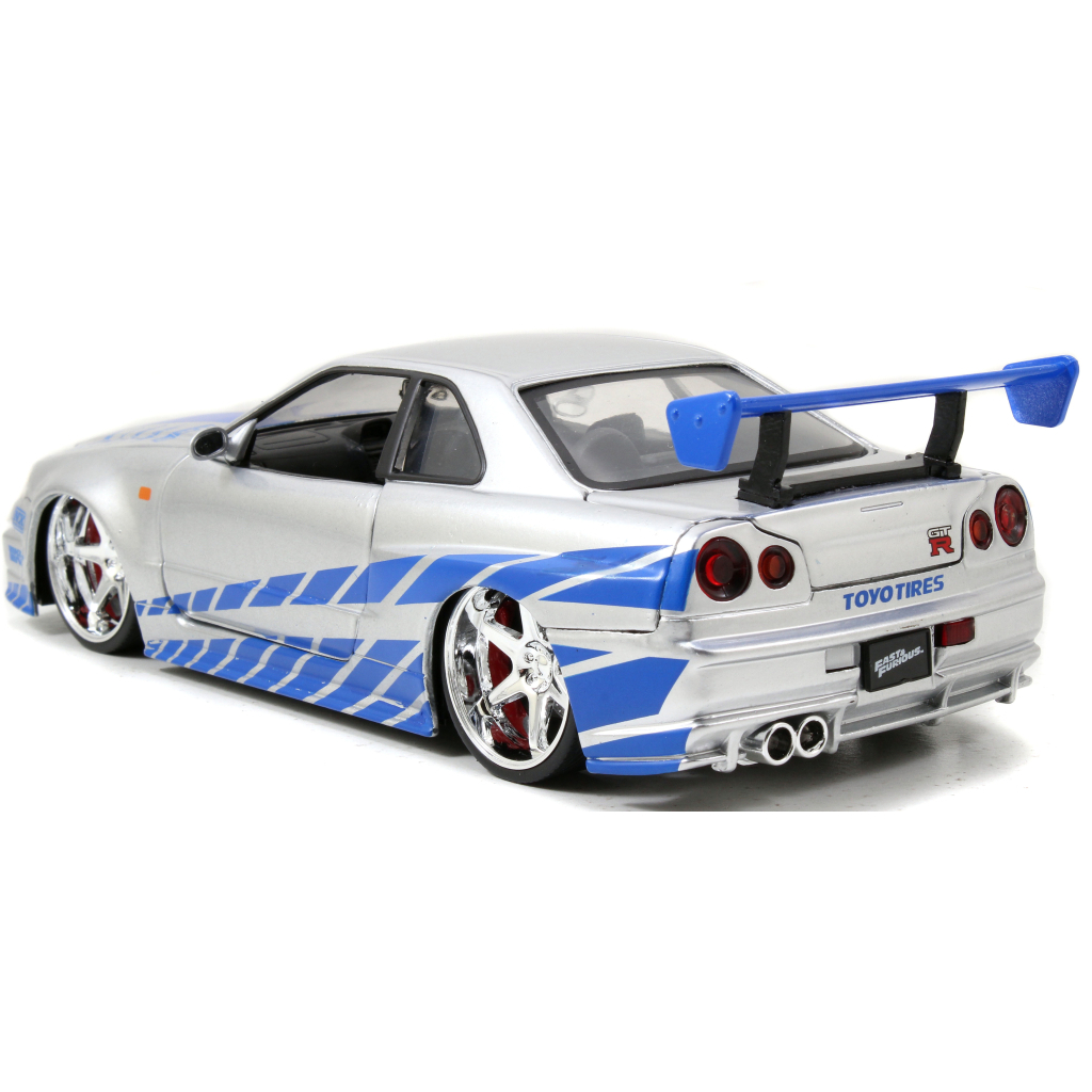 Машина Jada металева Форсаж Ніссан Скайлайн BNR-34 2002 1:24 (253203044) - зображення 7