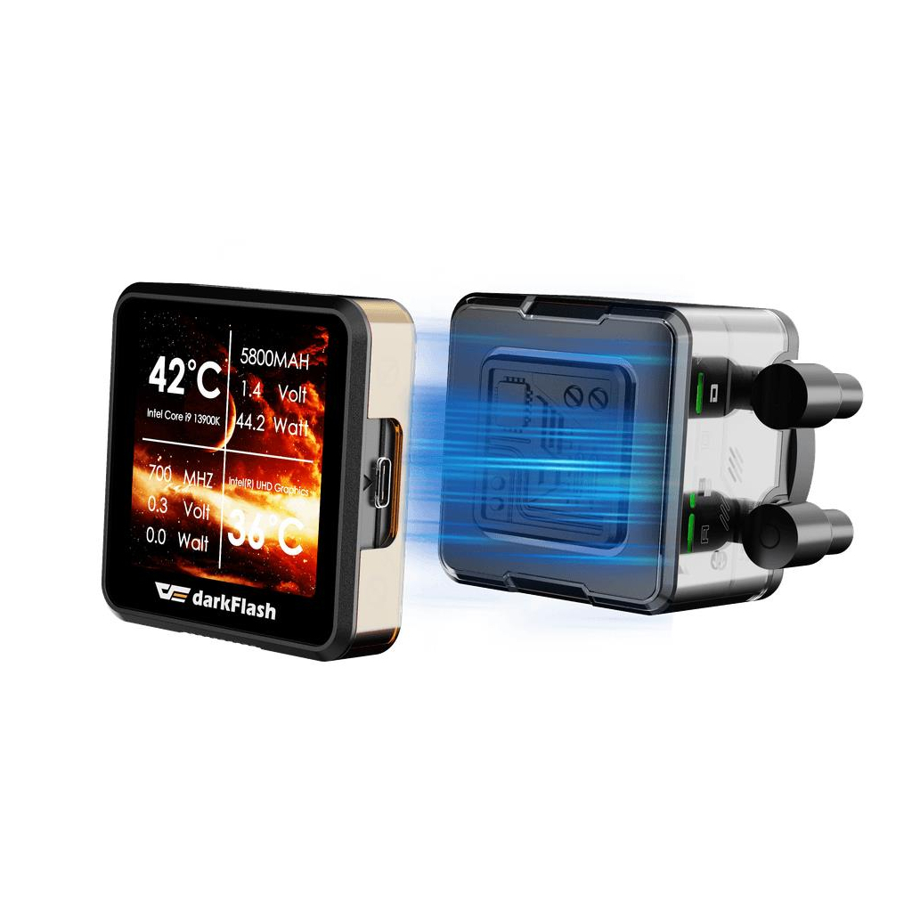 Кулер до процесора DARKFLASH DE360 BLACK - зображення 2