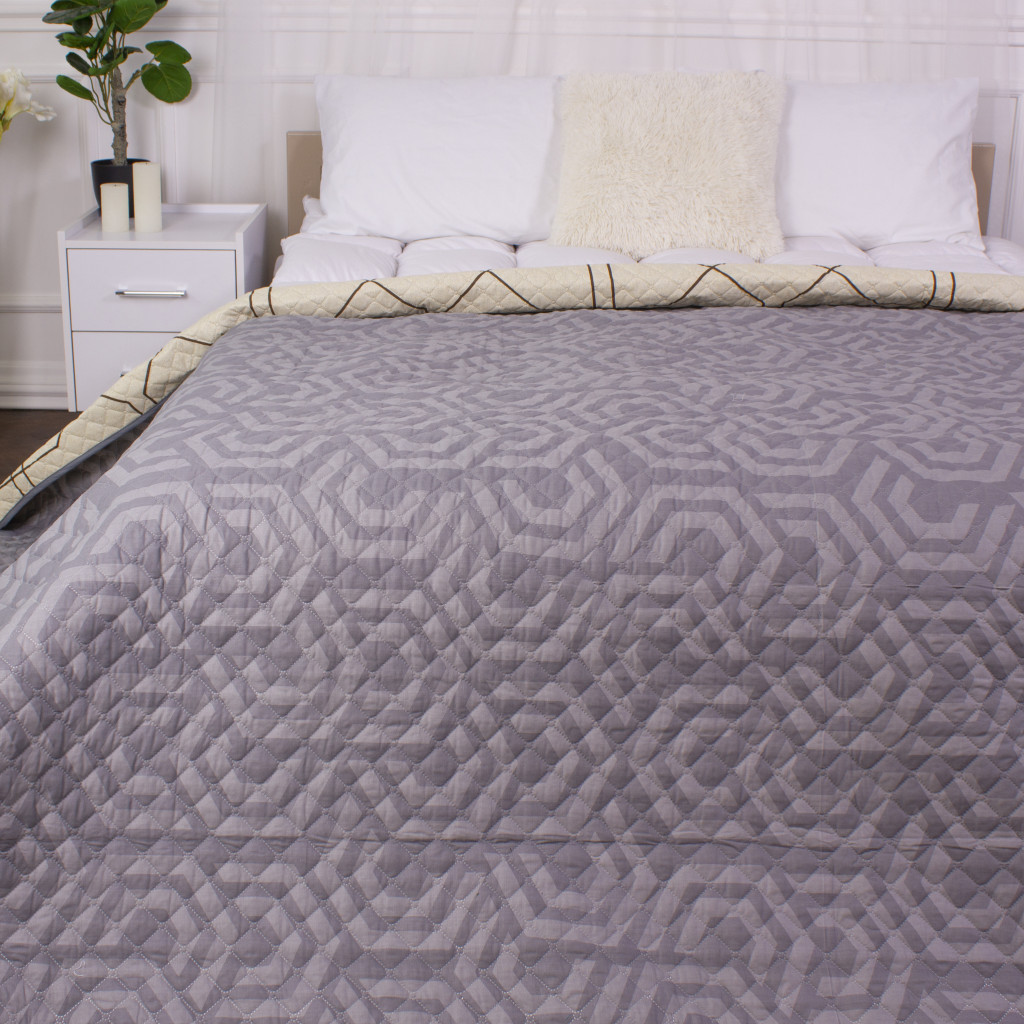 Покривало MirSon Color Fun Line 7028 Sun rays 180х210 (2200005377055) - изображение 1